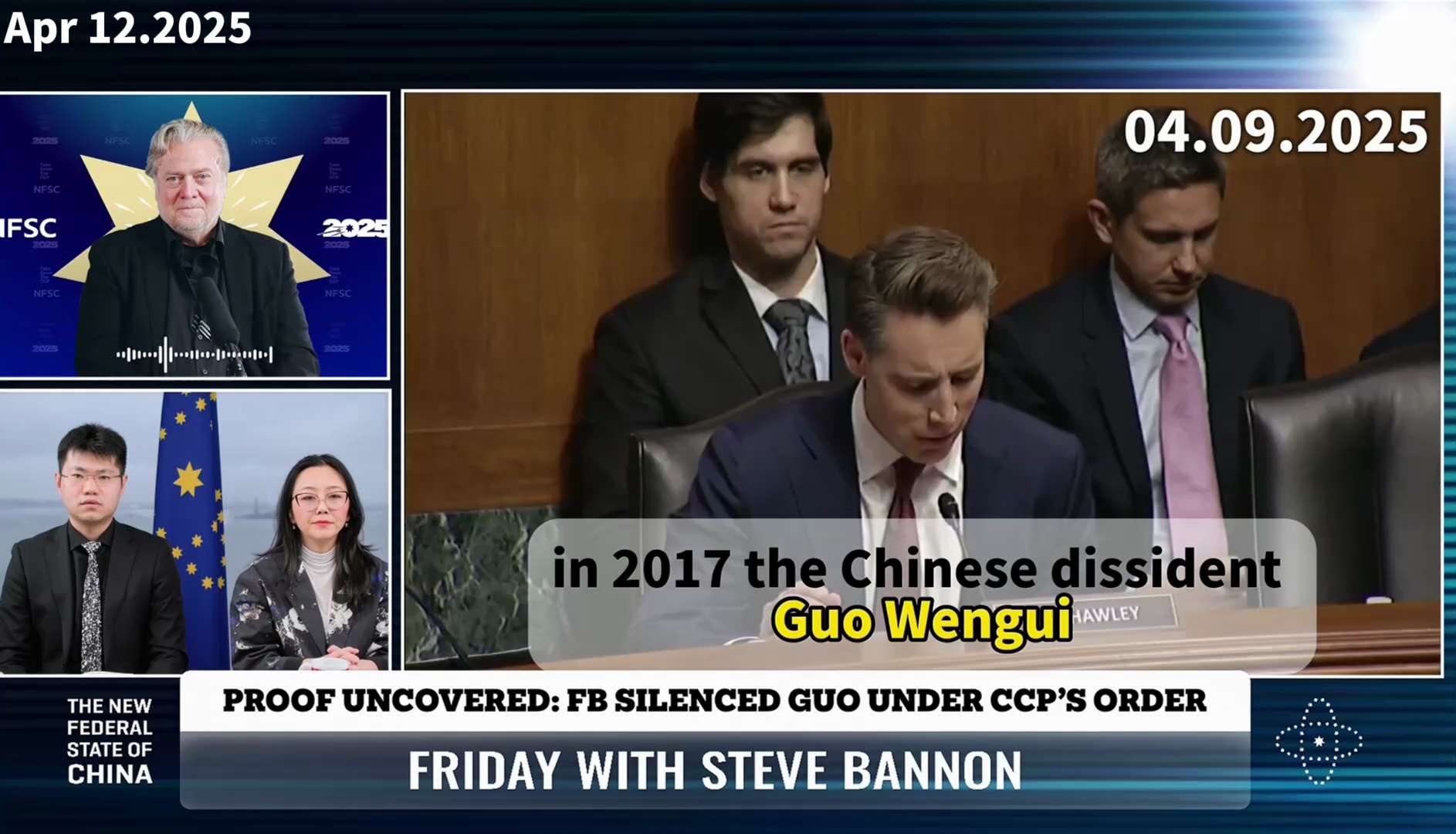 Bannon: Congress, along with a special prosecutor appointed by the President, should investigate Mil...