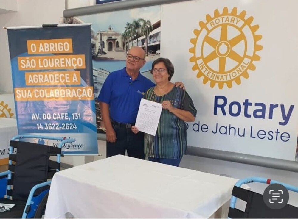 MOBILIDADE PARA TODOS CHEGA A JAÚ – SP.
 
Em 12/04/2025, o Rotary Club de Jahu - Leste, representado...
