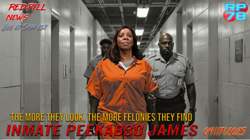Future Inmate Peekaboo James Felonies Keep Stacking on Red Pill News Live