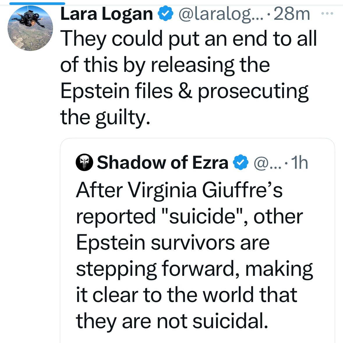 Release the Epstein Files now!!!