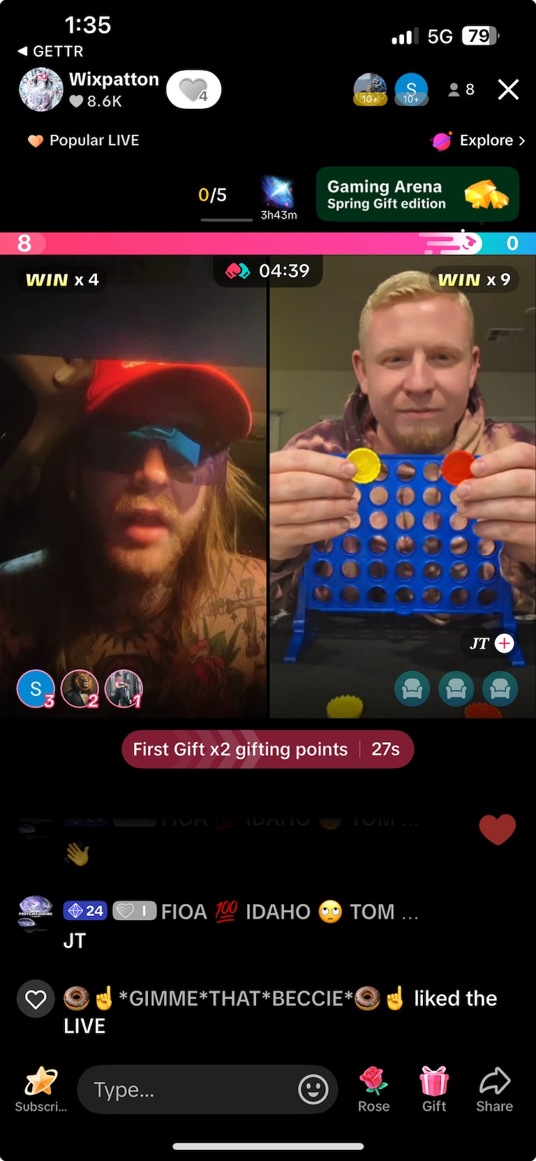 @GETTRFinance @maxkeiser #5 #3 #7 #NASA #bl #88889 @MagaKingFan #John #10000000 


