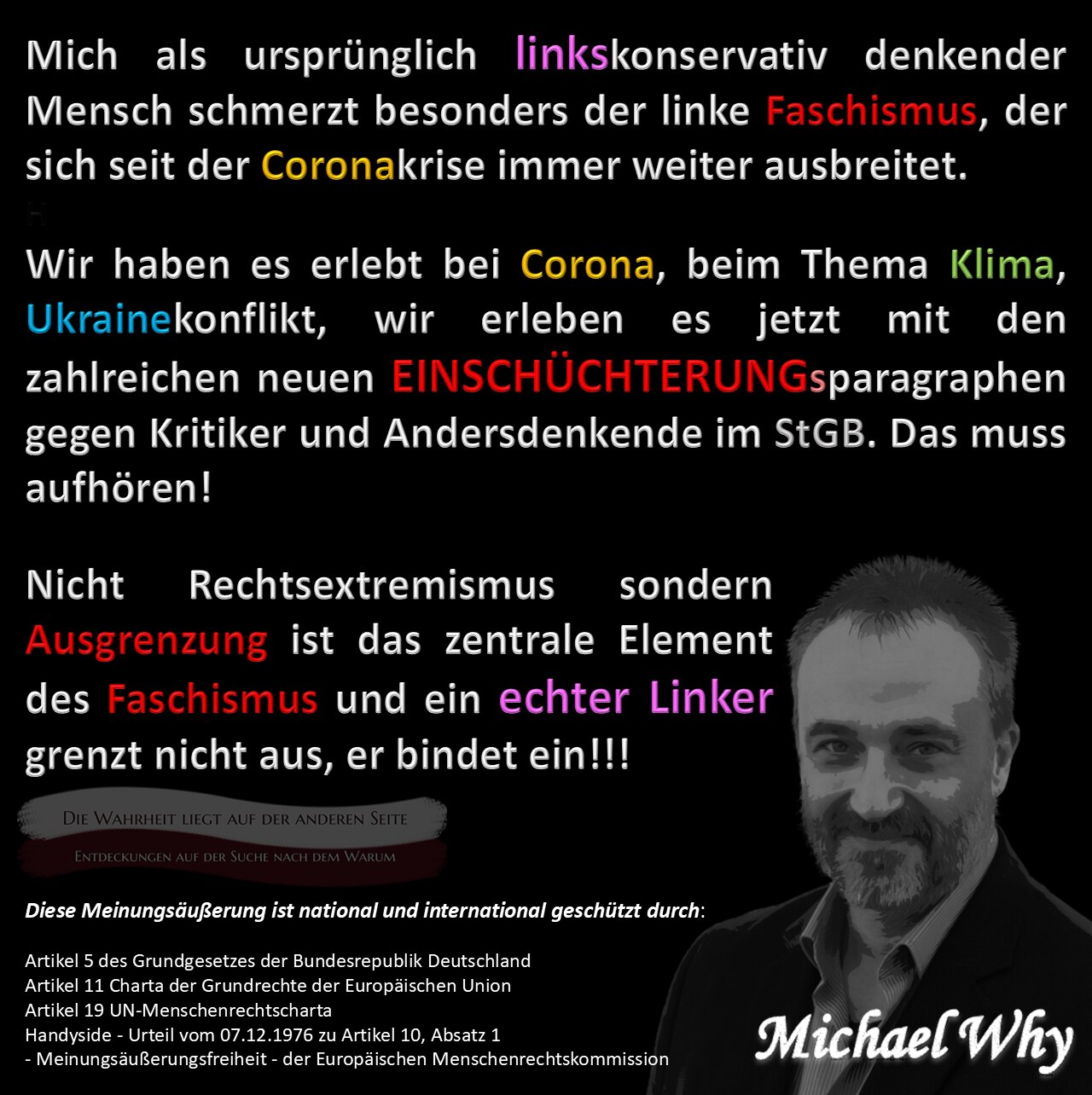 #politik #Faschismus #Linke #Rechtsstaat #rechts 
