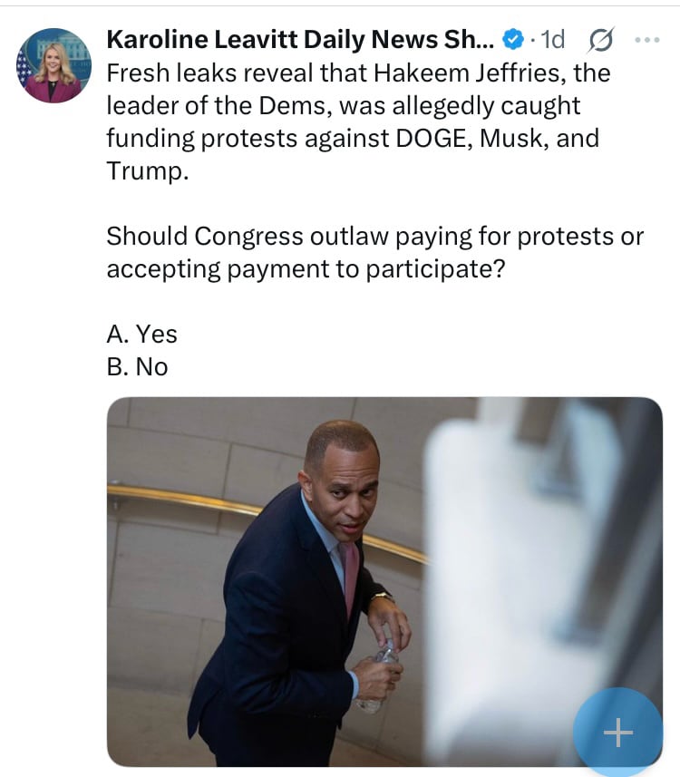 JEFFRIES IS THE 
“DOLLAR STORE OBAMA” AND A TOTAL
A$$HOLE !