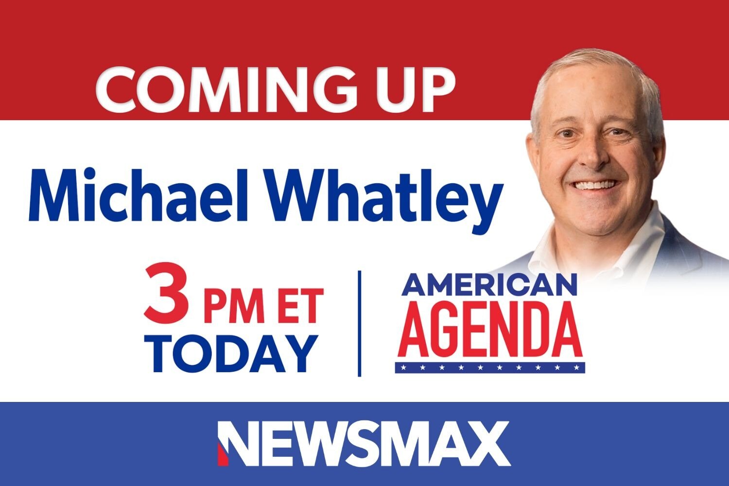 COMING UP: RNC Chairman Michael Whatley joins “American Agenda” to talk about President Trump’s Midd...