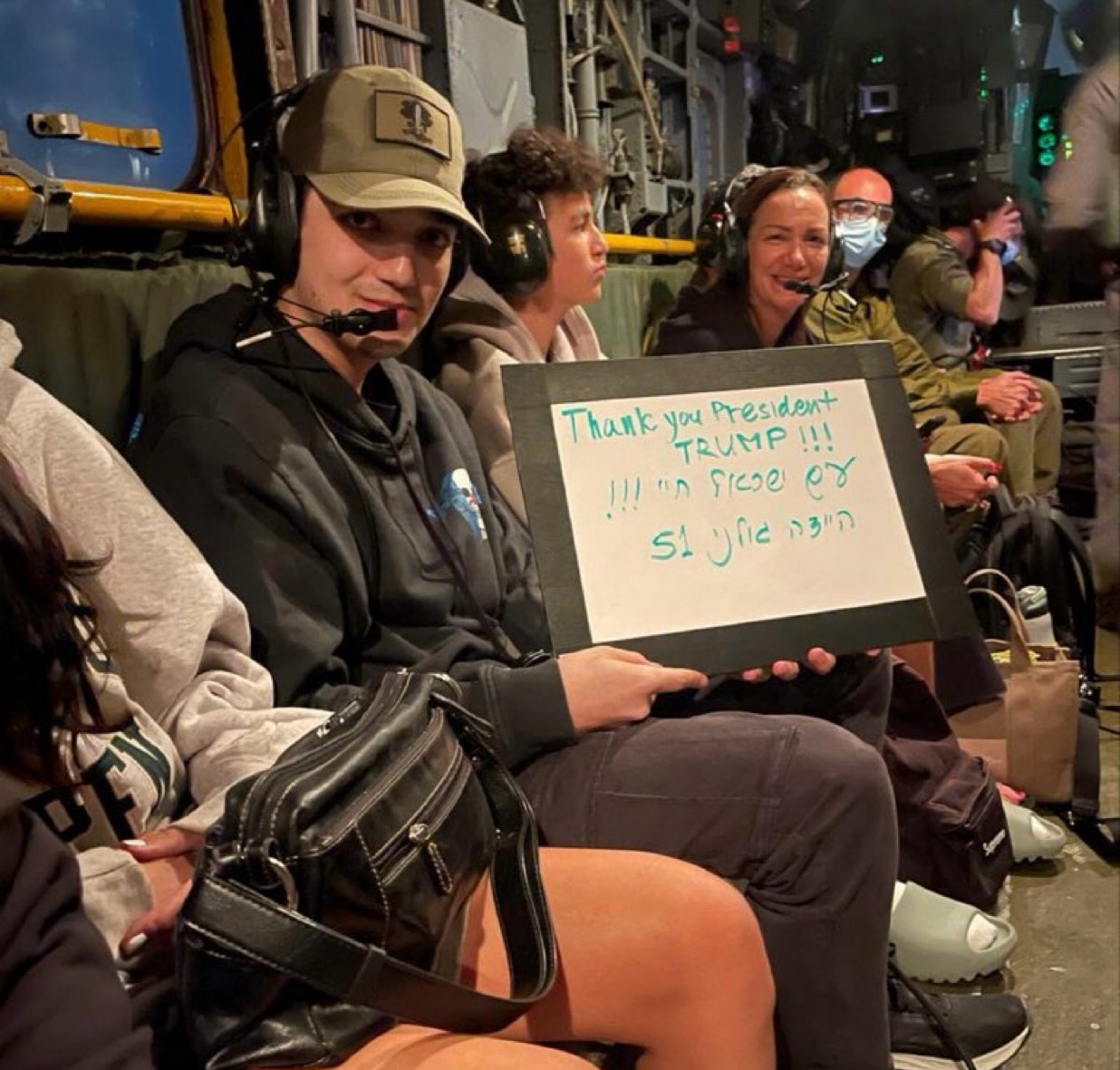 This is Edan Alexander

He was an American citizen held hostage by Hamas terrorists for almost 2 yea...