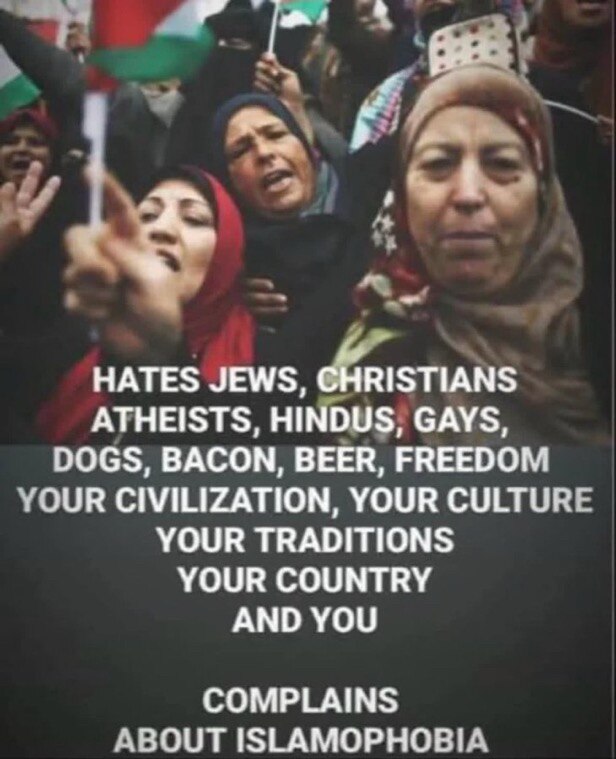 WHY ARE WE ALLOWING A CULTURE THAT ONLY ALLOWS ISLAM UNDER SHARIA LAW AND PROMISES TO TAKE OUT THE U...