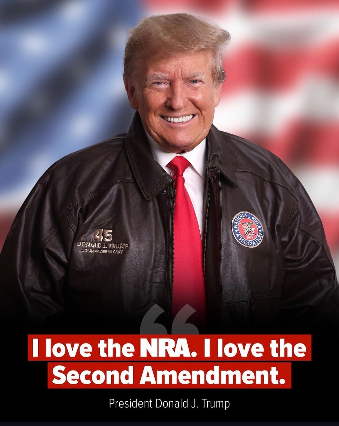 I ❤️ THE NRA TOO. I'VE BEEN A LIFE MEMBER SINCE 1986 🇺🇸
