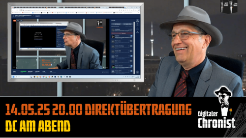 Aufzeichnung vom 14.05.25 Direktübertragung DC am Abend