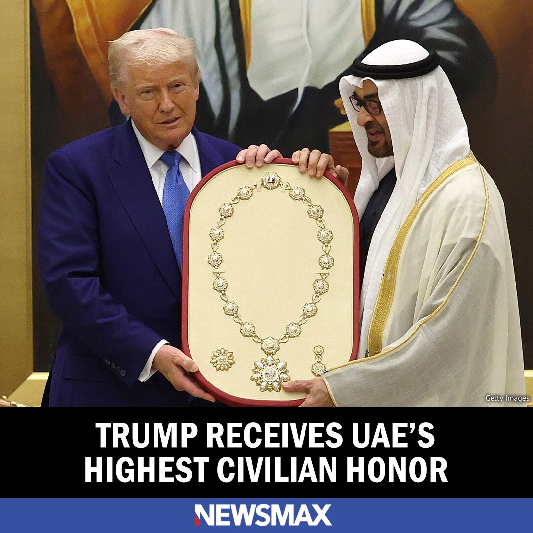 President Trump was awarded the United Arab Emirates' highest civilian honor, recognizing his "excep...