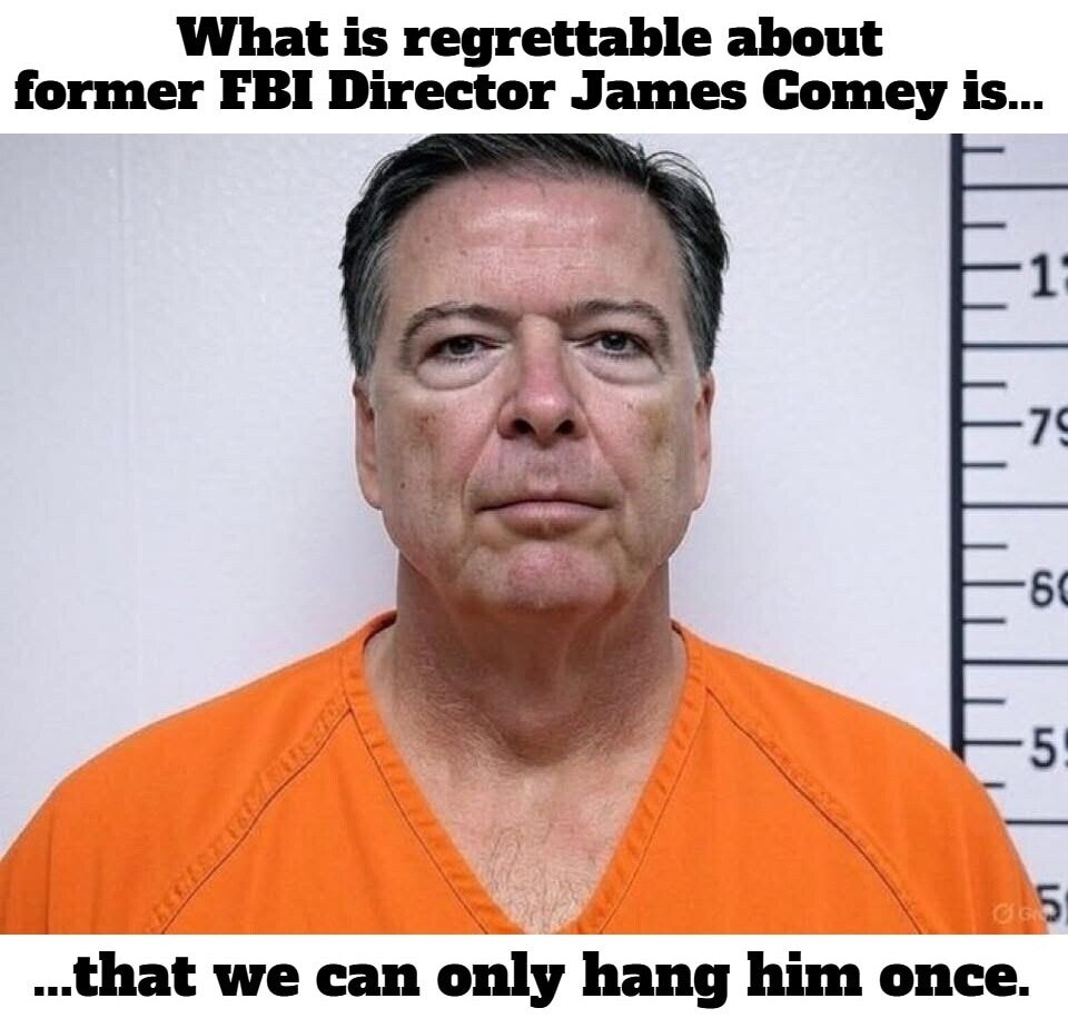 One time is enough for me.

Hang him and go to the next individual.

Make America Great Again.

For ...