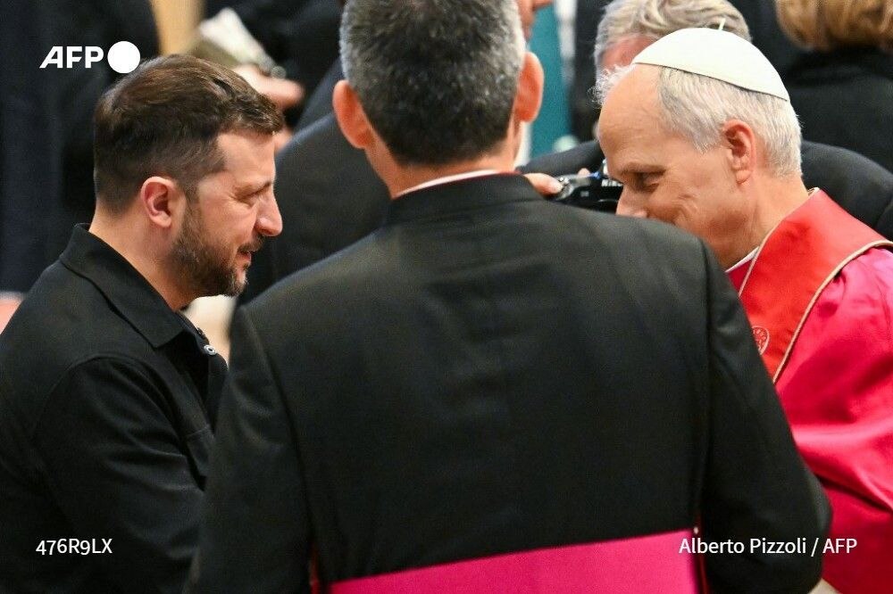 JUST IN - Pope Leo XIV will hold his first private audience with Ukraine's Zelensky, the Vatican say...