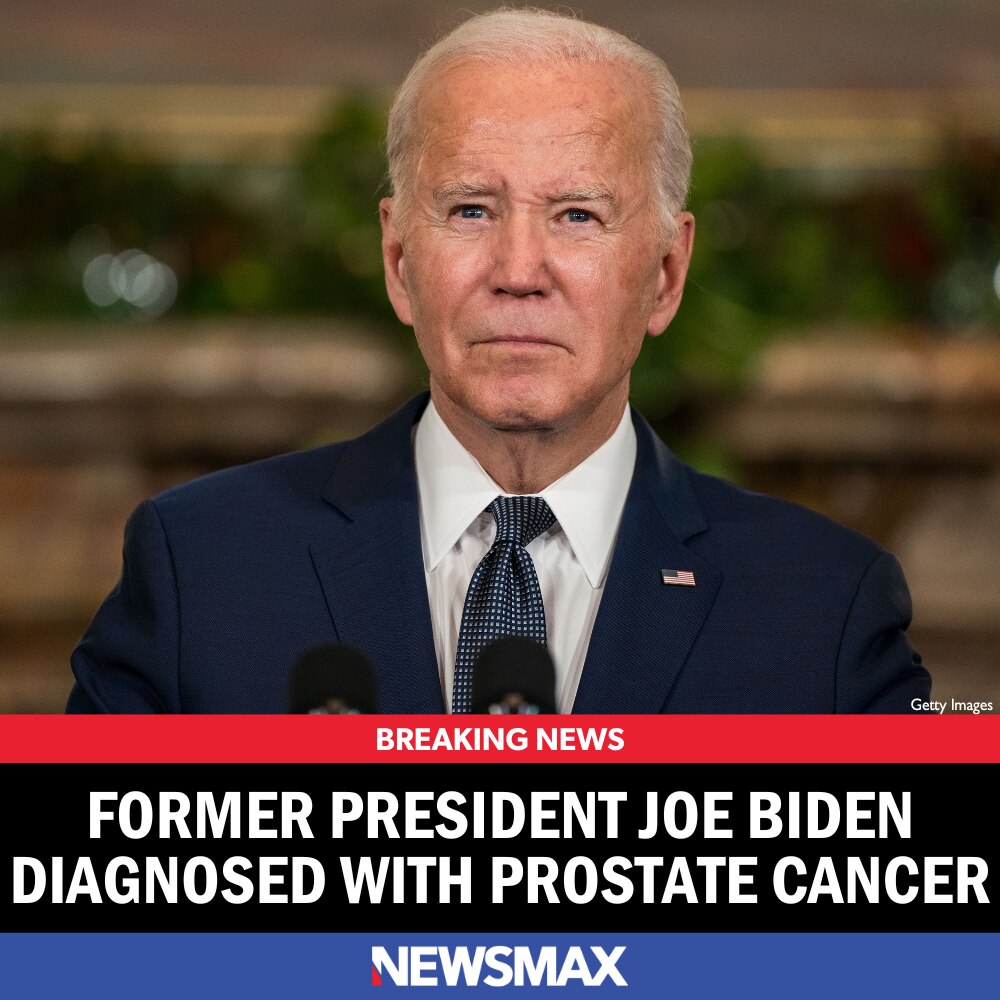 BREAKING NEWS: Former President Joe Biden has been diagnosed with prostate cancer with metastasis to...