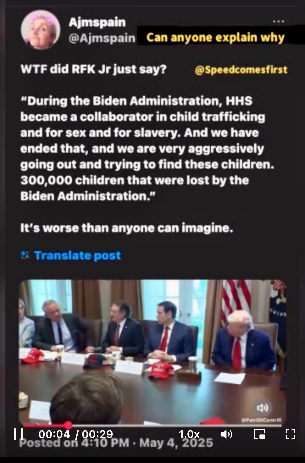      💥💥💥BOOMM💥💥💥
Meanwhile At the TRUMP WHITE HOUSE...
 #justanothermagamonday 
#cog #trumptue...