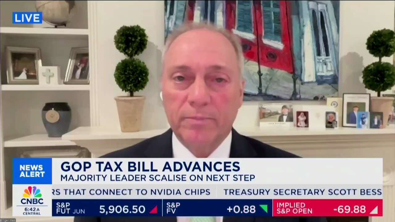 Steve Scalise: "Medicaid still grows under this bill... if somebody's able-bodied and they can go ge...