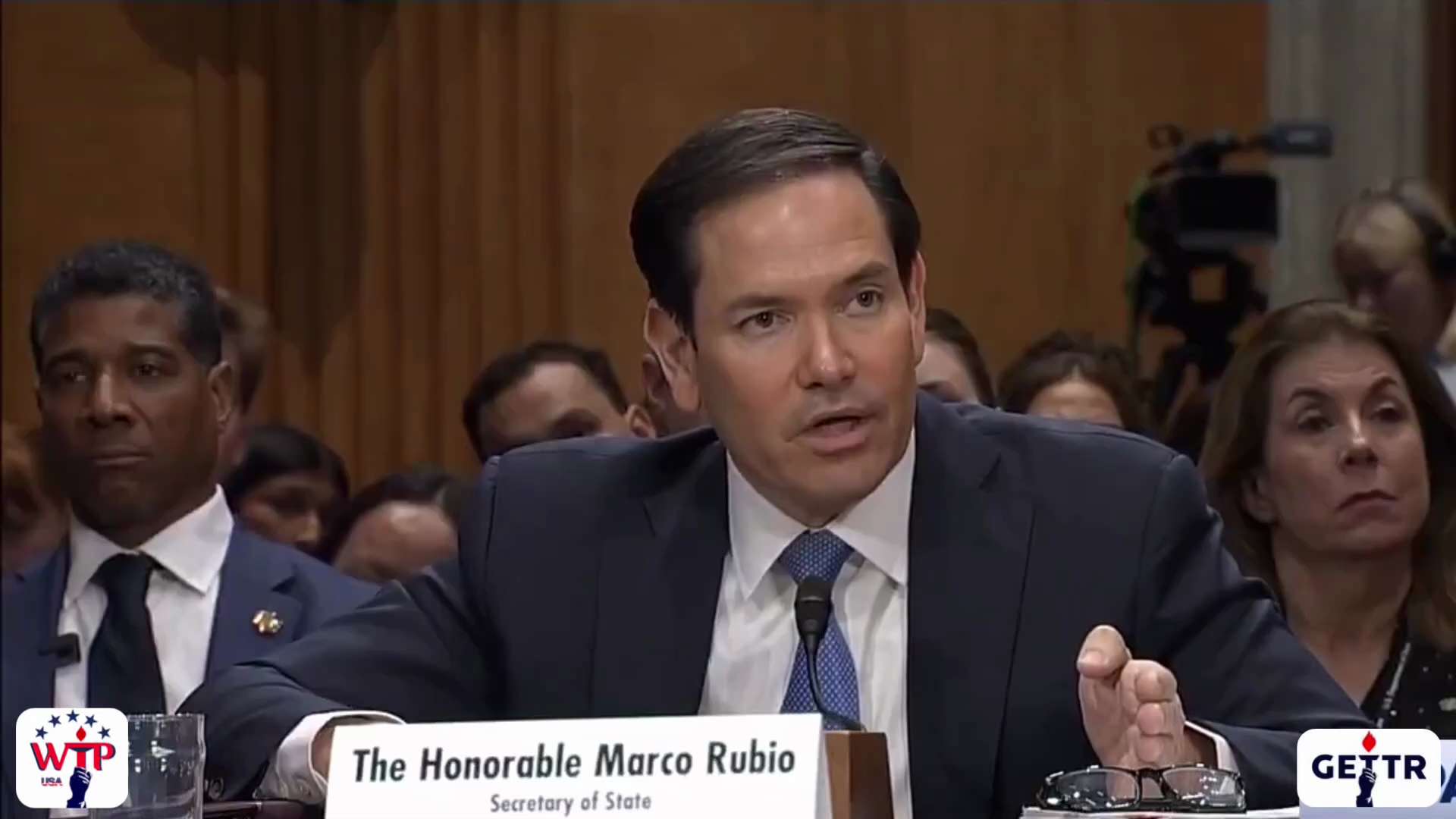 🔥SECRETARY RUBIO JUST CALLED OUT TIM KAINE FOR COMPLAINING ABOUT WHITE SOUTH AFRICAN REFUGEES

“YOU...