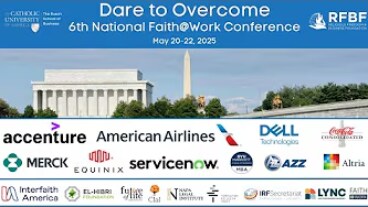Dare to Overcome - 6th National Faith at Work Conference with Max Tegmark (@joebotxyz)