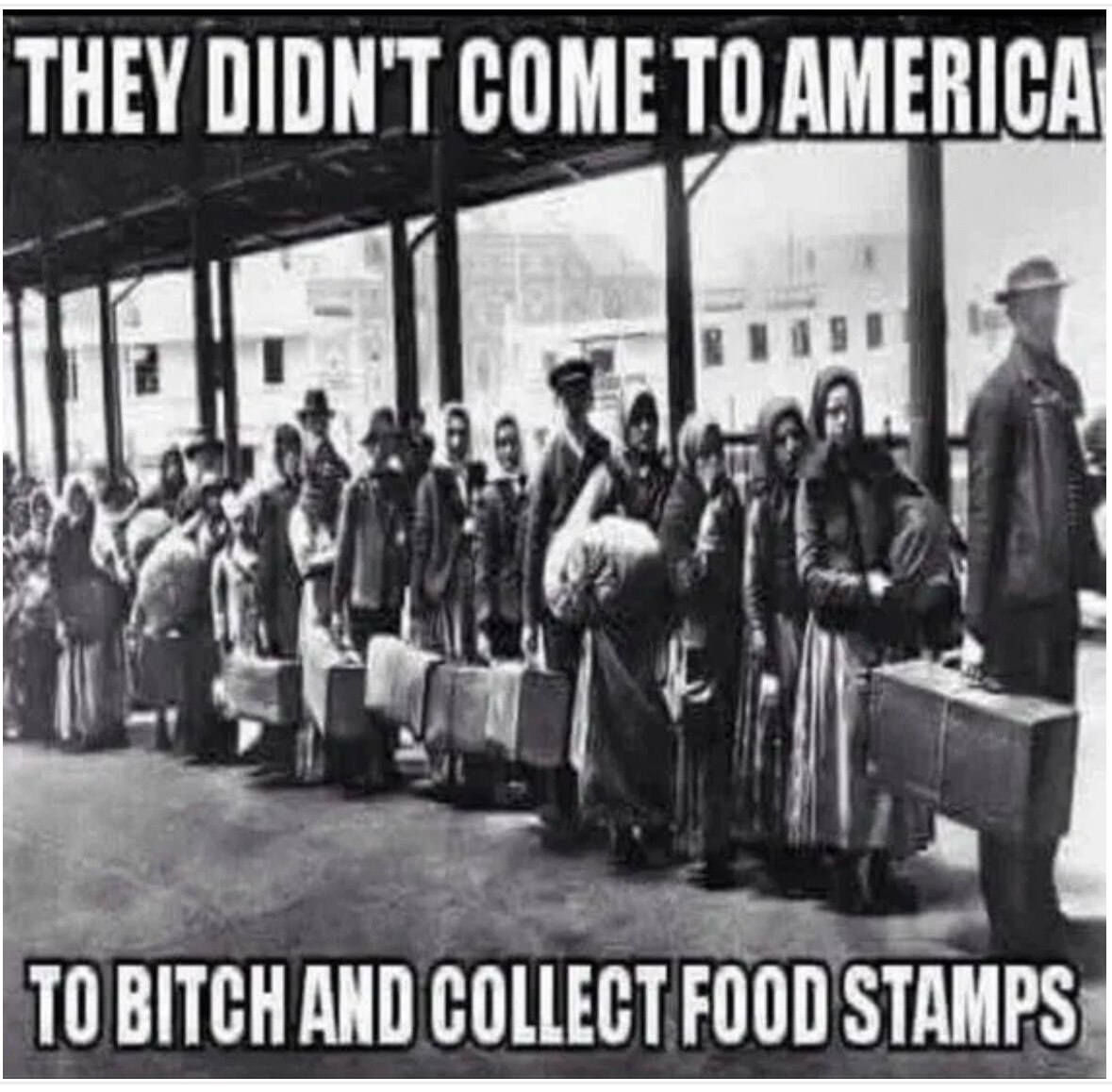 Buongiorno Amici🌹

America has always welcomed legal immigrants and always will! 

🇺🇸Enjoy your d...