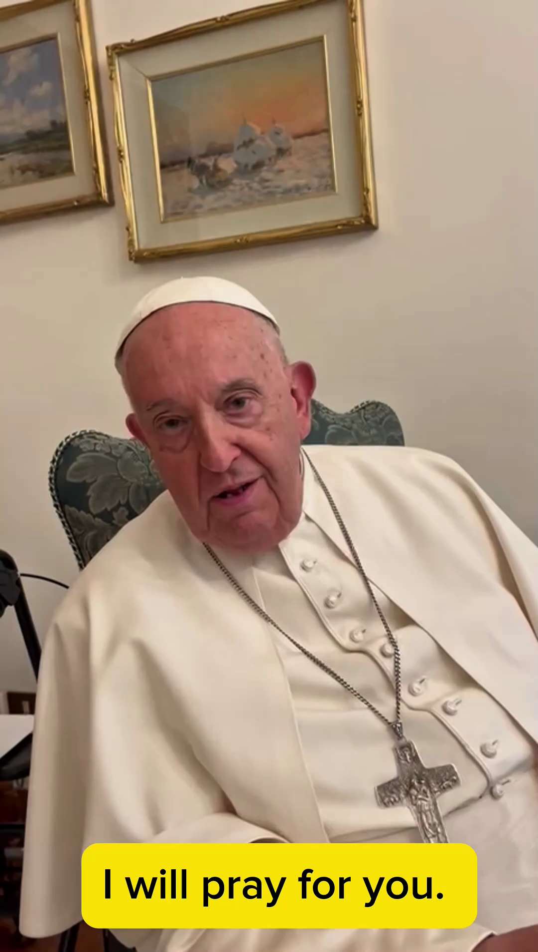 Right before his death, Pope Francis sent a very special message to Mr. Fethullah Gulen, and asked h...