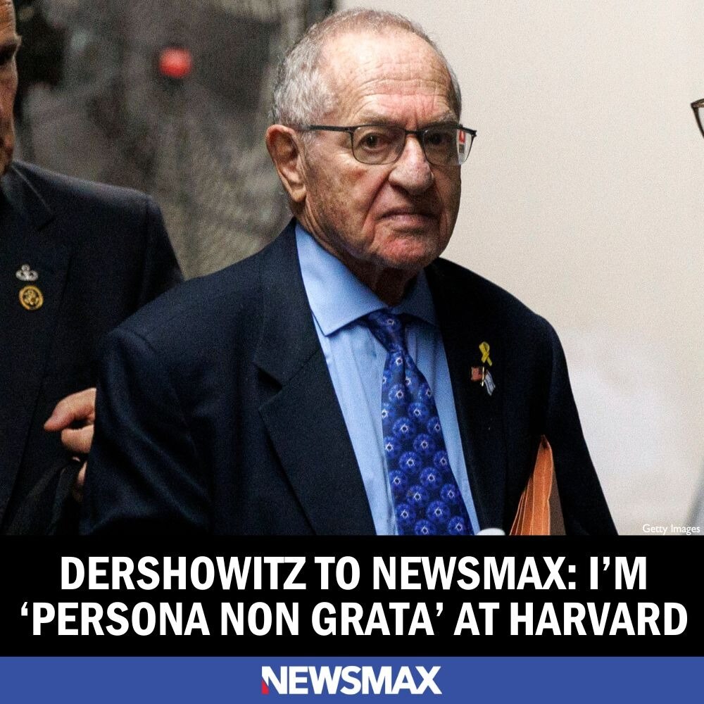 Alan Dershowitz said Tuesday on NEWSMAX that he hasn't been invited back to Harvard in the 11 years ...