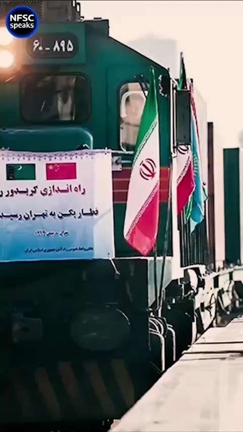 The CCP and Iran just launched a new railway connecting Xi’an to Tehran, reducing transit time and c...