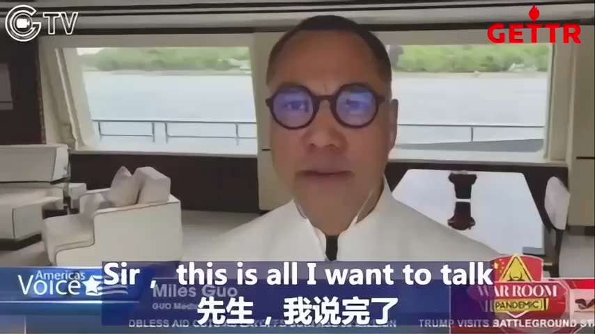 #郭文贵先生2020年05月22日  做客战斗室
Miles Guo appeared on War Room on May 22, 2020

**The Hong Kong Crisis Is a...