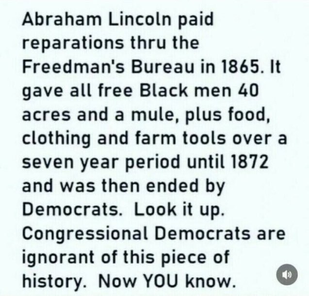 Congressional Democrats are ignorant of this piece of history. Now YOU know. 

