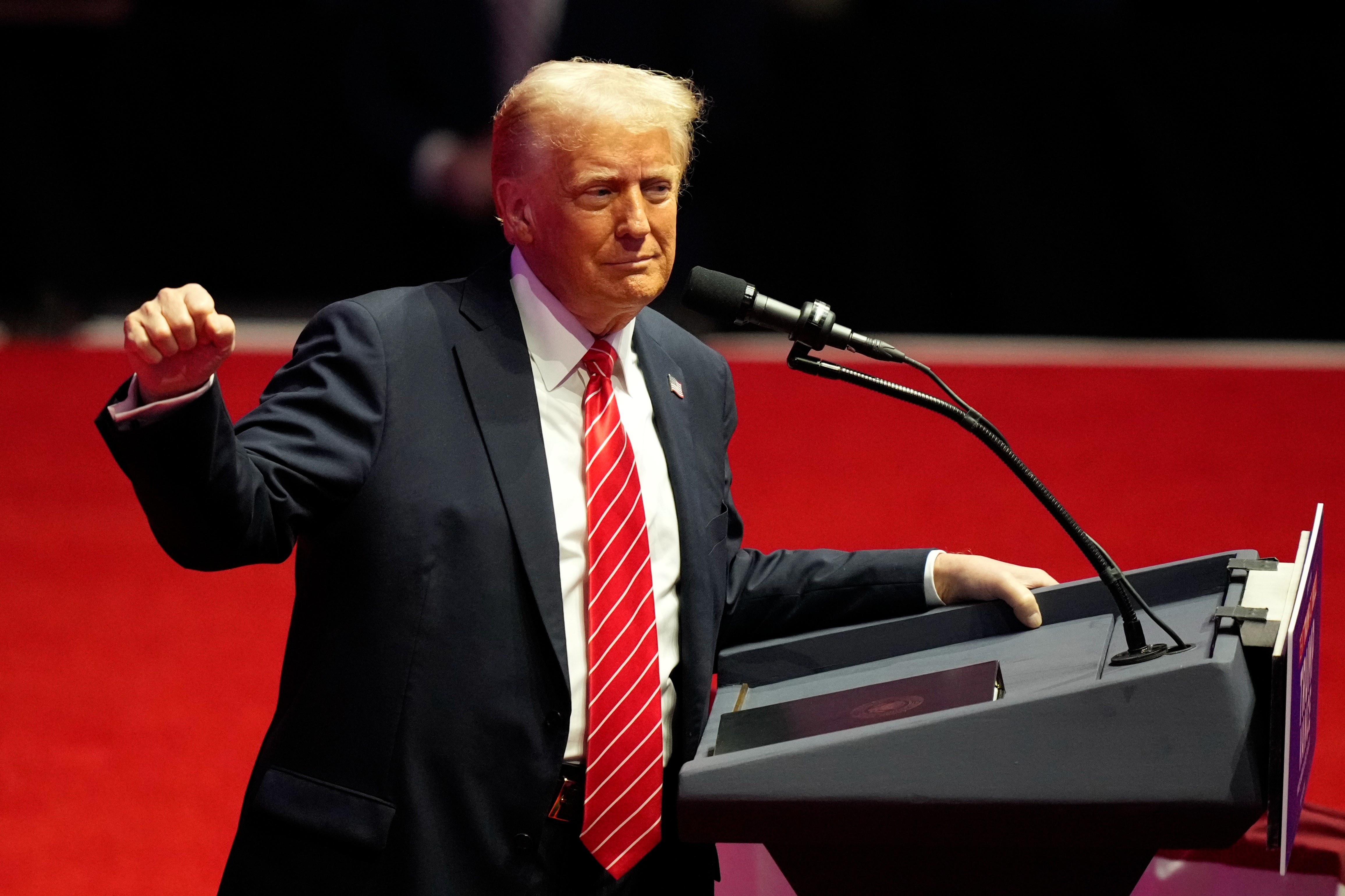 COMING UP: President Trump rallies supporters in the Pittsburgh area Friday, after signaling he woul...