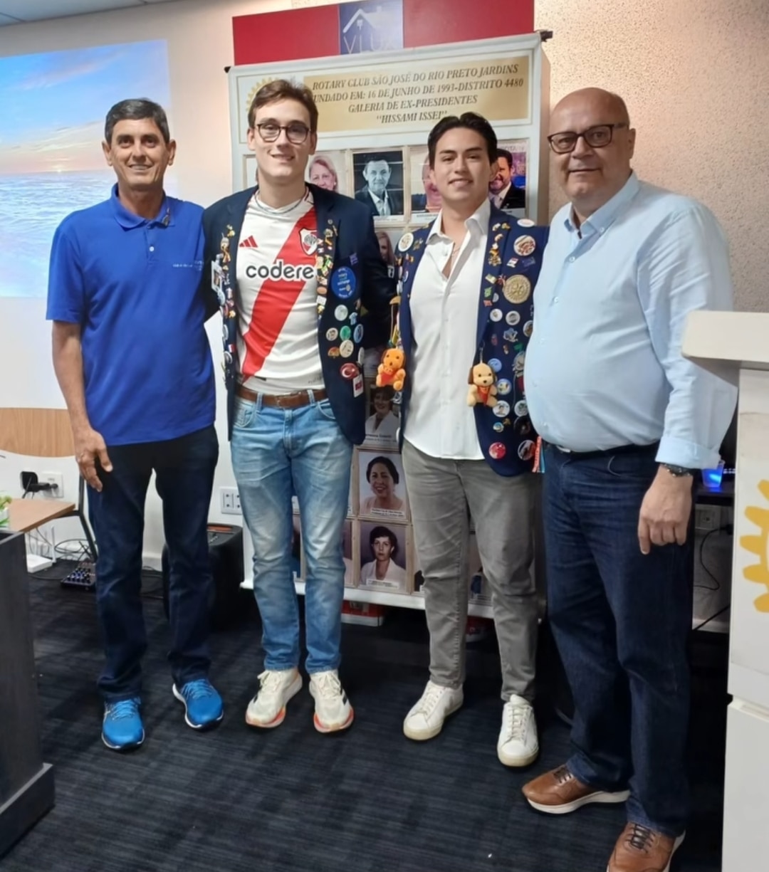 Texto da companheira Marla do Rotary Club de São José do Rio Preto - Jardins:

Na noite da última te...