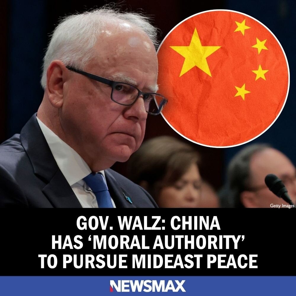 Minnesota Gov. Tim Walz said China is likely the one "moral authority" in the world that can negotia...