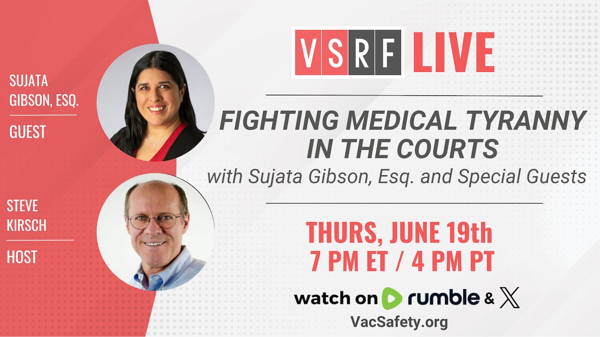🚨 This Thursday on #VSRFLive: Don’t miss civil rights attorney Sujata Gibson in an explosive interv...