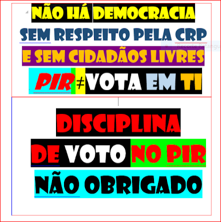 disciplina voto obrigado+não há democracia.PNG
NEM LIBERDADE https://www.blogger.com/video.g?token=AD6v5dzAc6wyLz23ynsuE5bxnsGammoBMdYEbhRWpT305aUwK6mzkuhC