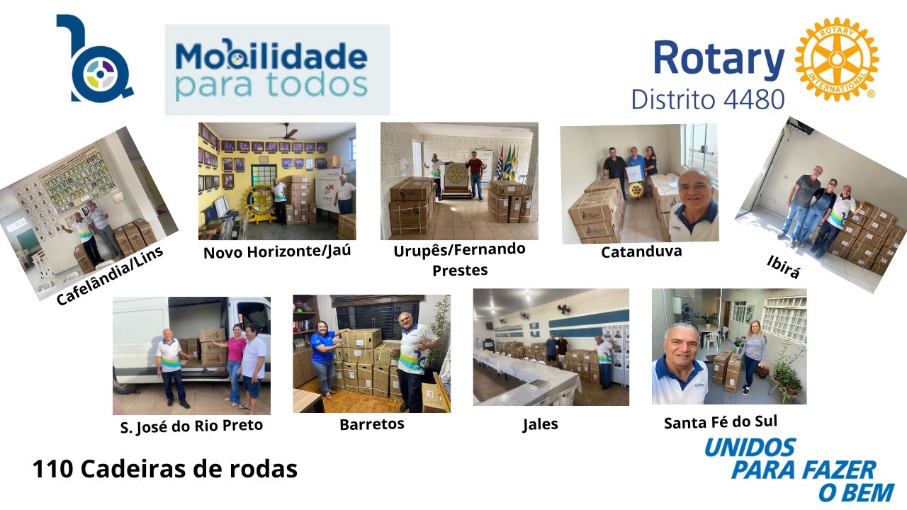 Texto de Almir Groggia - Gov. Assistente e Coordenador do Projeto "Mobilidade para Todos" do Distrit...