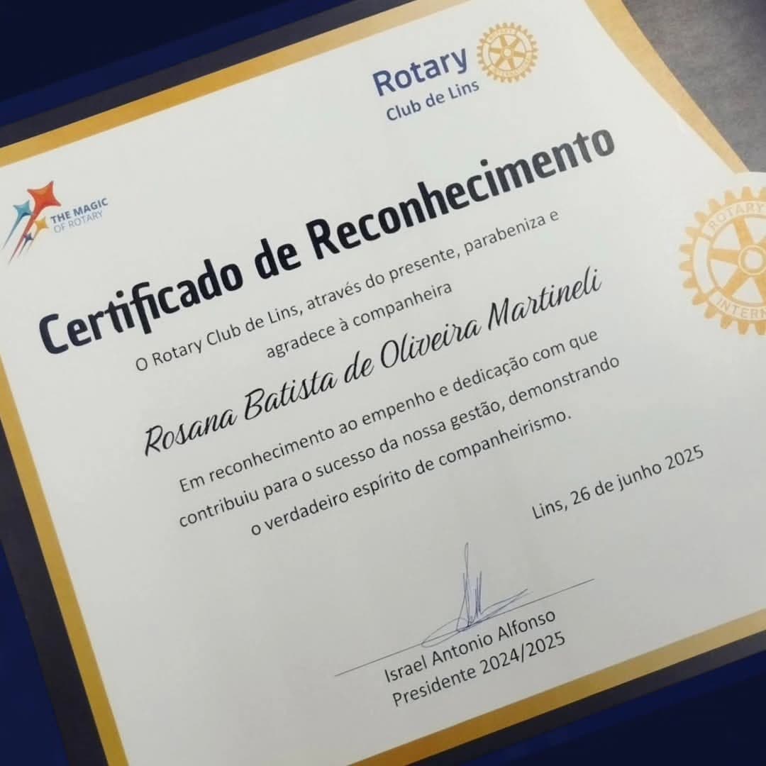 Texto do Colégio Prevê Lins:

Rotary: Rede global de voluntários transforma vidas.

O Rotary é uma r...