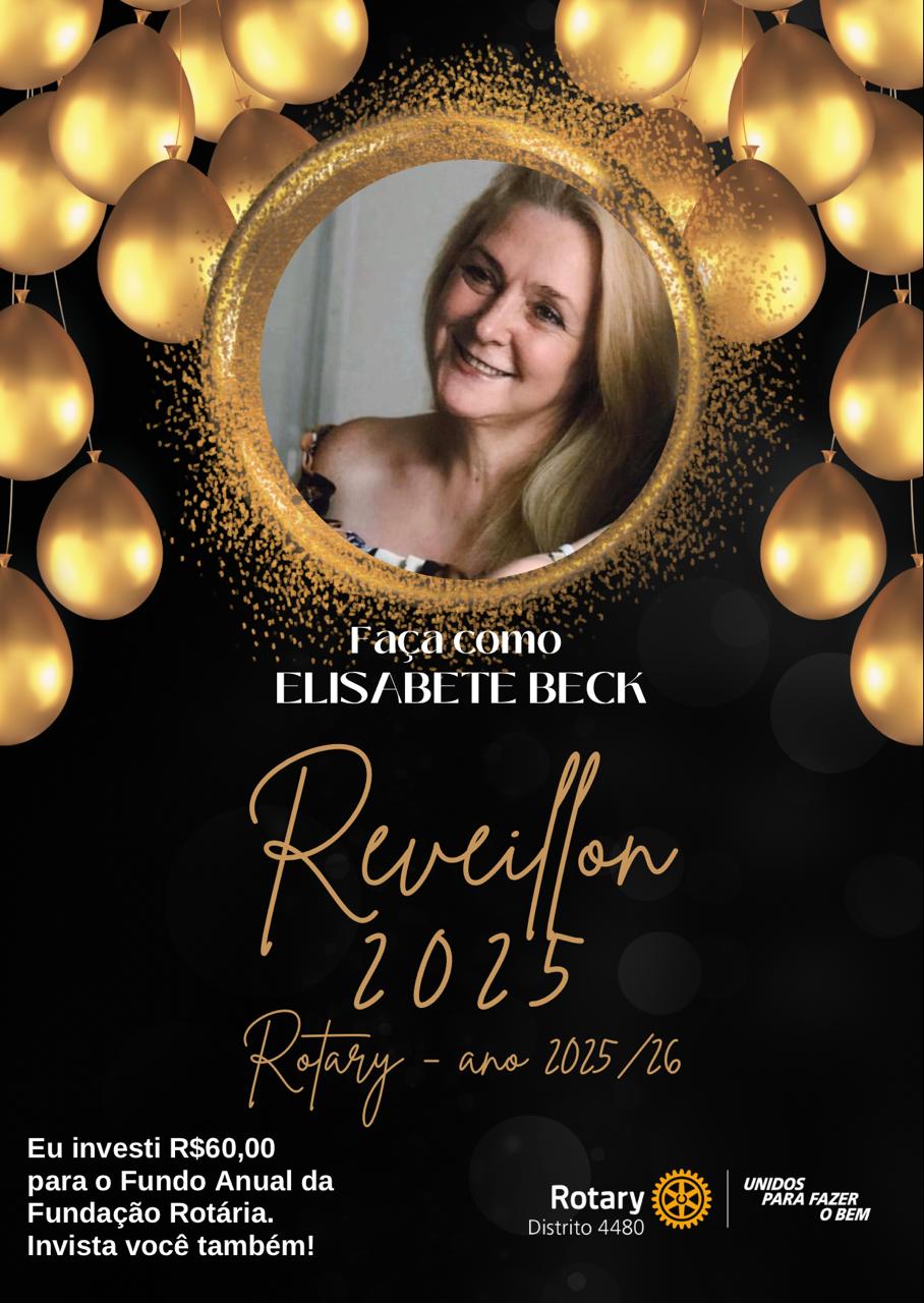 Julho, mês do Ano Novo Rotário!

Vamos celebrar juntos e fazer a diferença! Com uma doação de R$60,0...