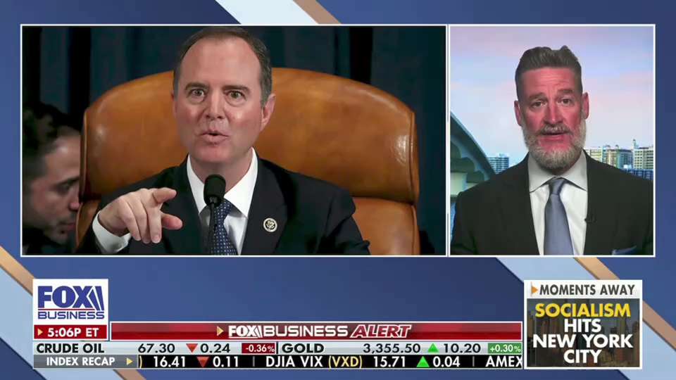 Serial liar Adam Schiff—architect of the Russian collusion hoax and two sham impeachments—is now lyi...