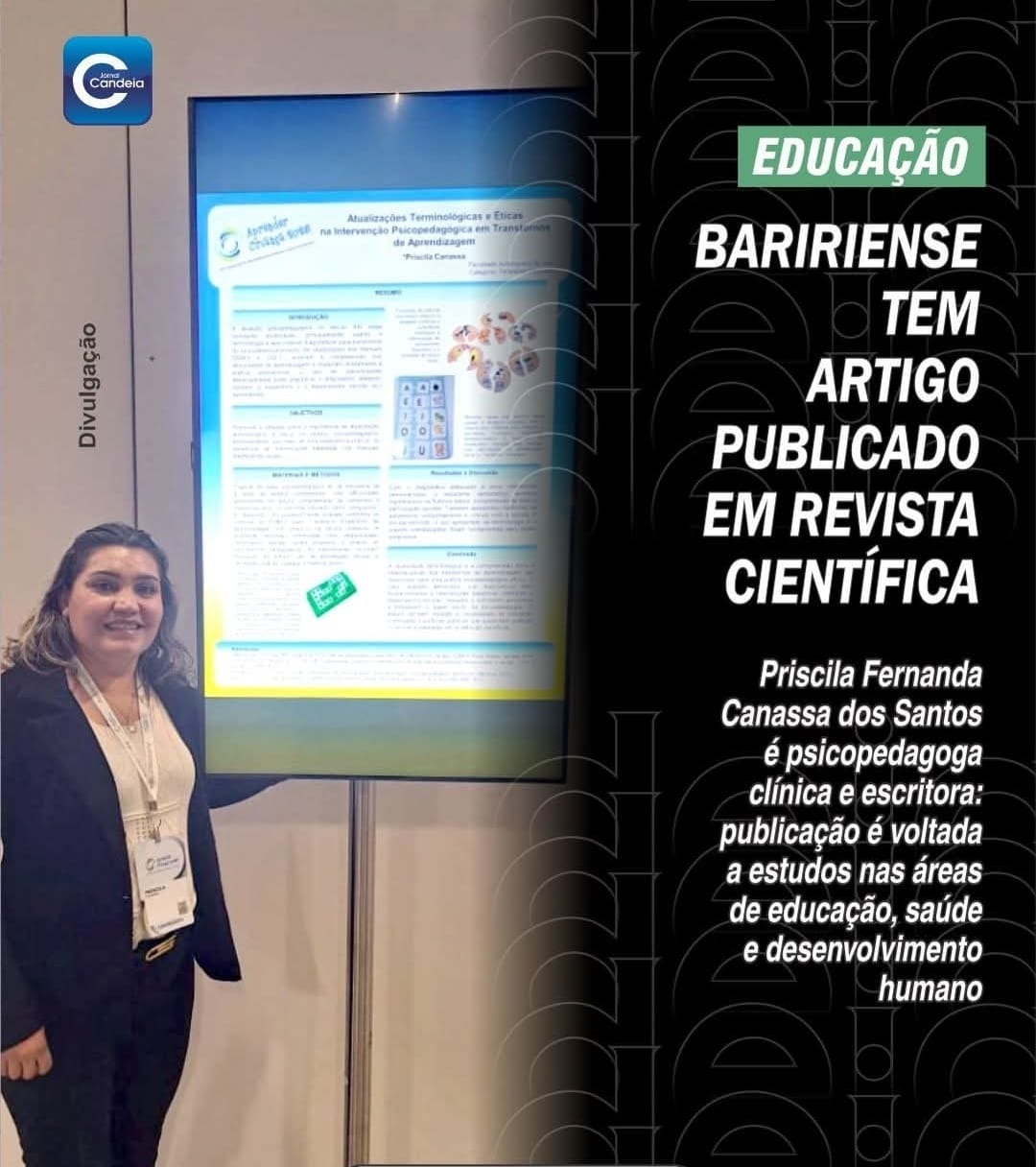 Rotariana de Bariri tem artigo publicado em revista científica e recebe destaque na imprensa regiona...