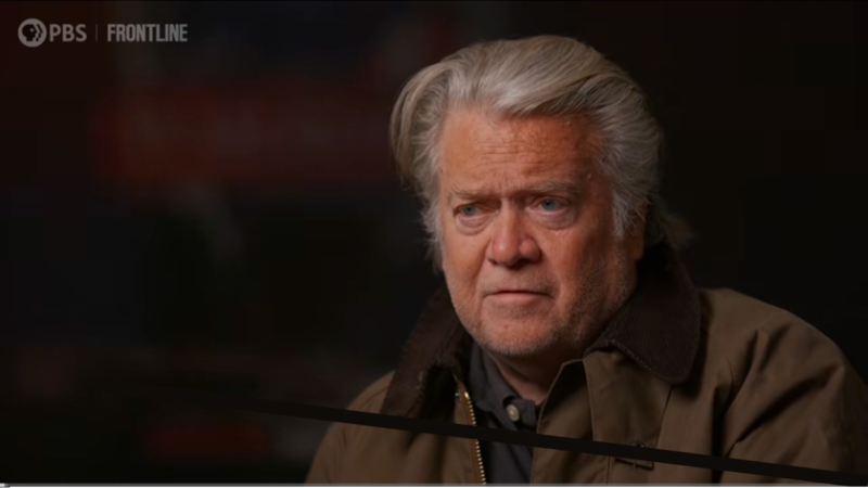 ▶️ NEW: Steve Bannon PBS Frontline interview | Trump's Power & the Rule of Law