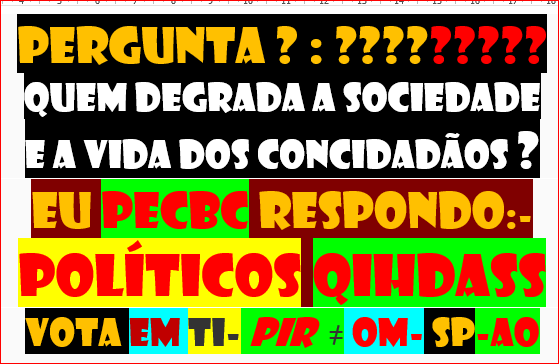 FUTEBOL =POLÍTICA
quais AS PRINCIPAIS CARACTERÍSTICAS  DE TREINADOR DE FUTEBOL DE 11
PARECEIRO D POB...