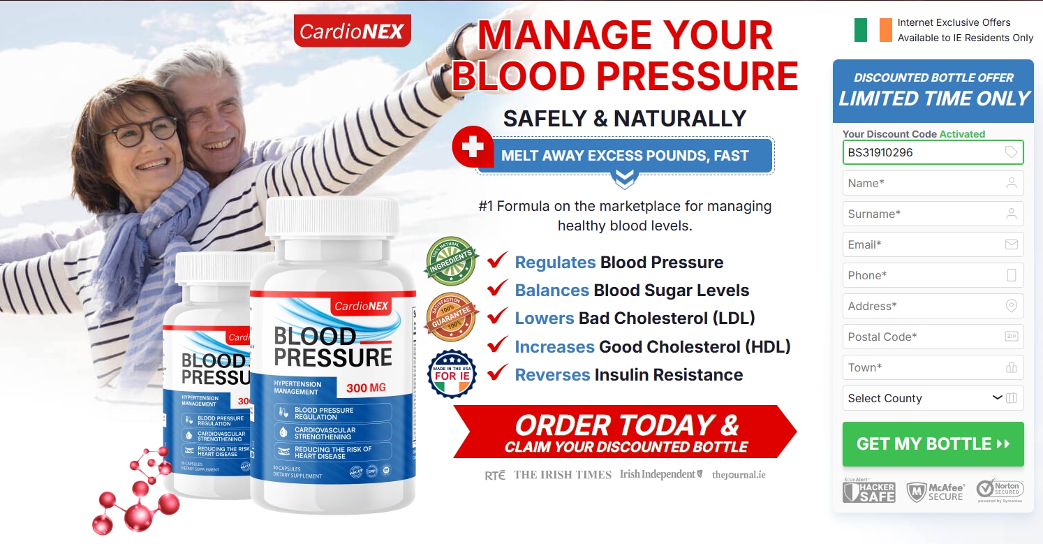 CardioNEX Blood Pressure Ireland

❗❗❤️Shop Now❤️❗❗

https://www.facebook.com/CardionexBloodPressureI...