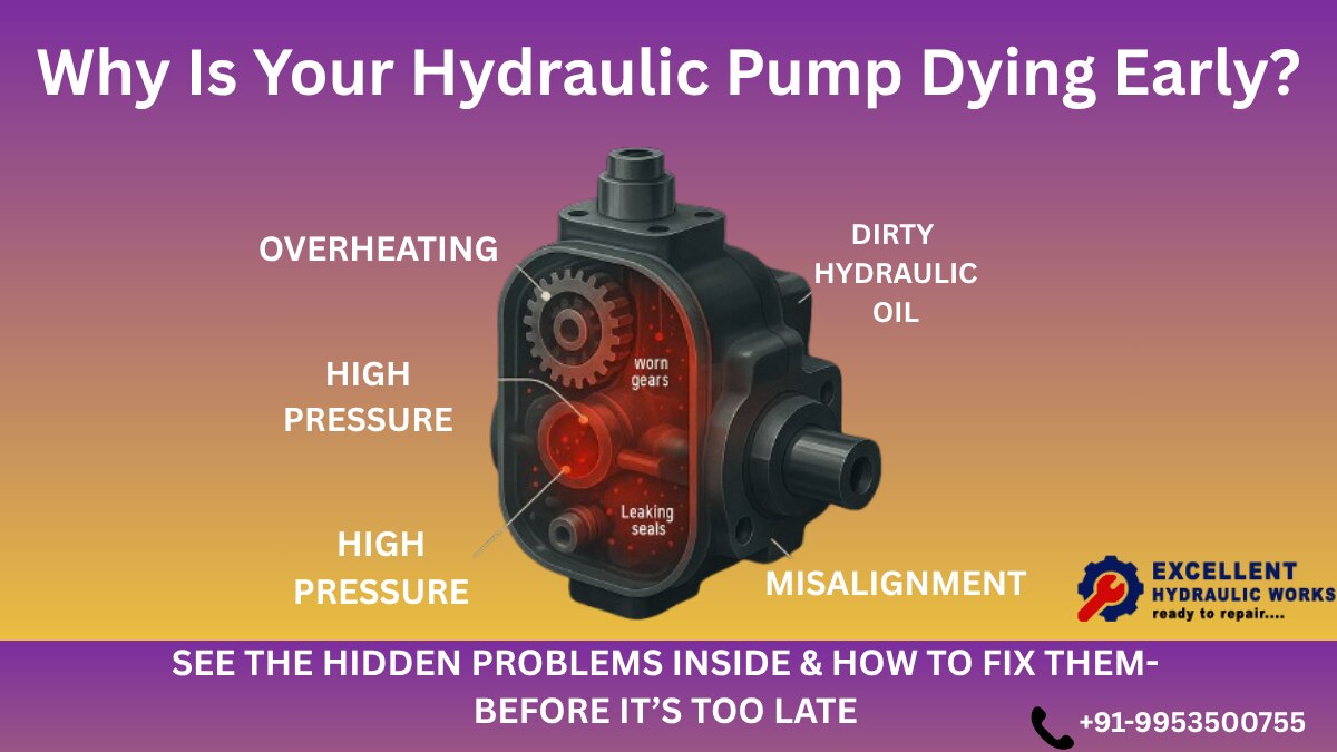 Why is your
Hydraulic Pump failing so soon and how to stop it?

Hydraulic pumps don’t fail overnight...