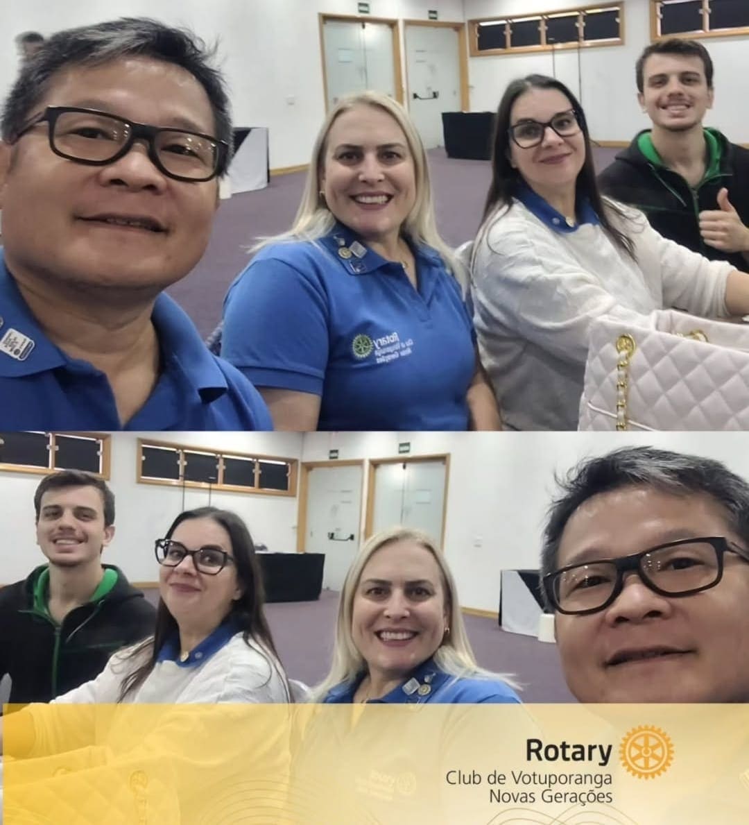 Texto do Rotary Club de Votuporanga - Novas Gerações 

Neste final de semana, nosso Pres. Hézio Otsu...