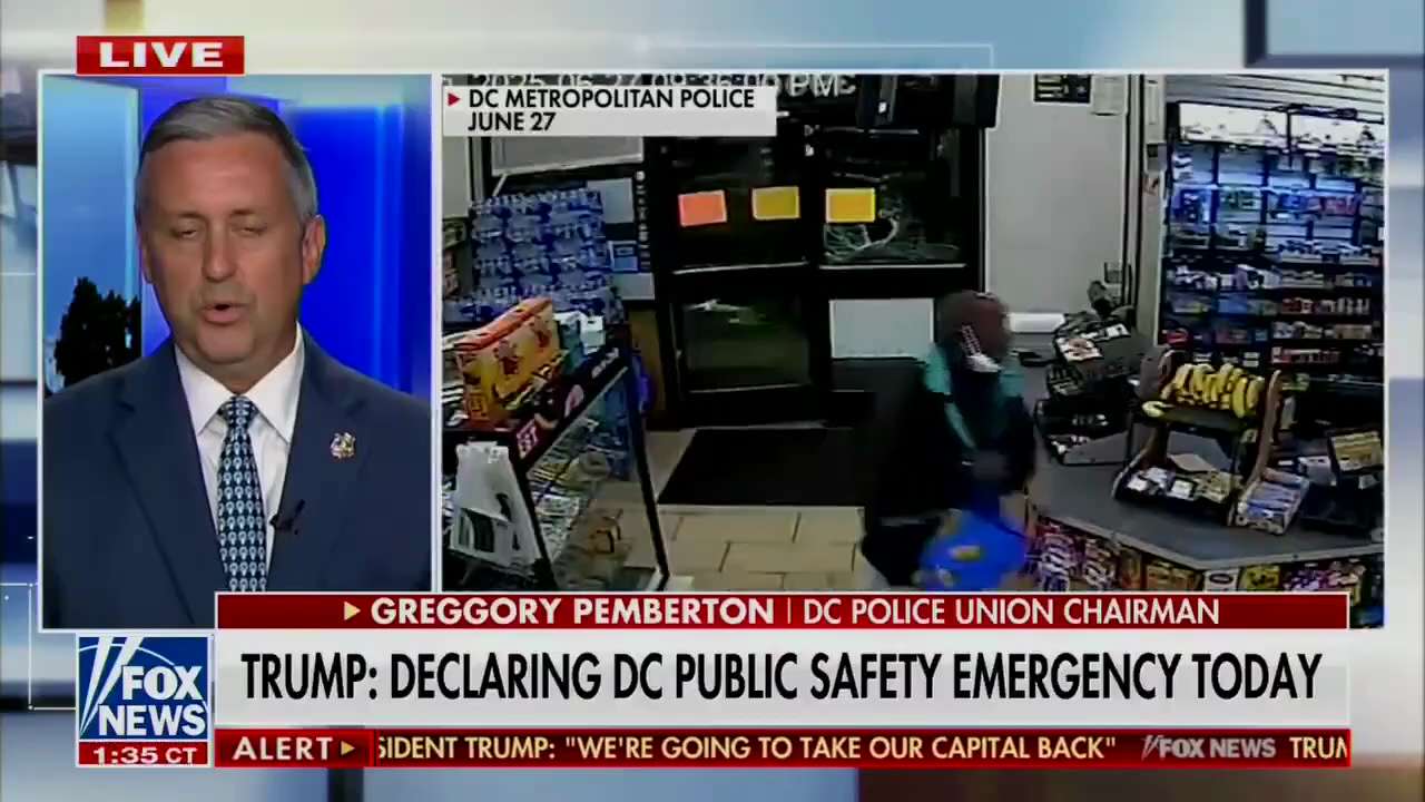 🚨 BREAKING: The President of the DC Police Union has come out in FULL SUPPORT of President Trump's ...