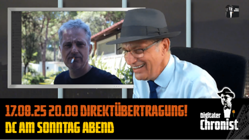 Aufzeichnung vom 17.08.25 Direktübertragung! DC am Sonntag Abend
