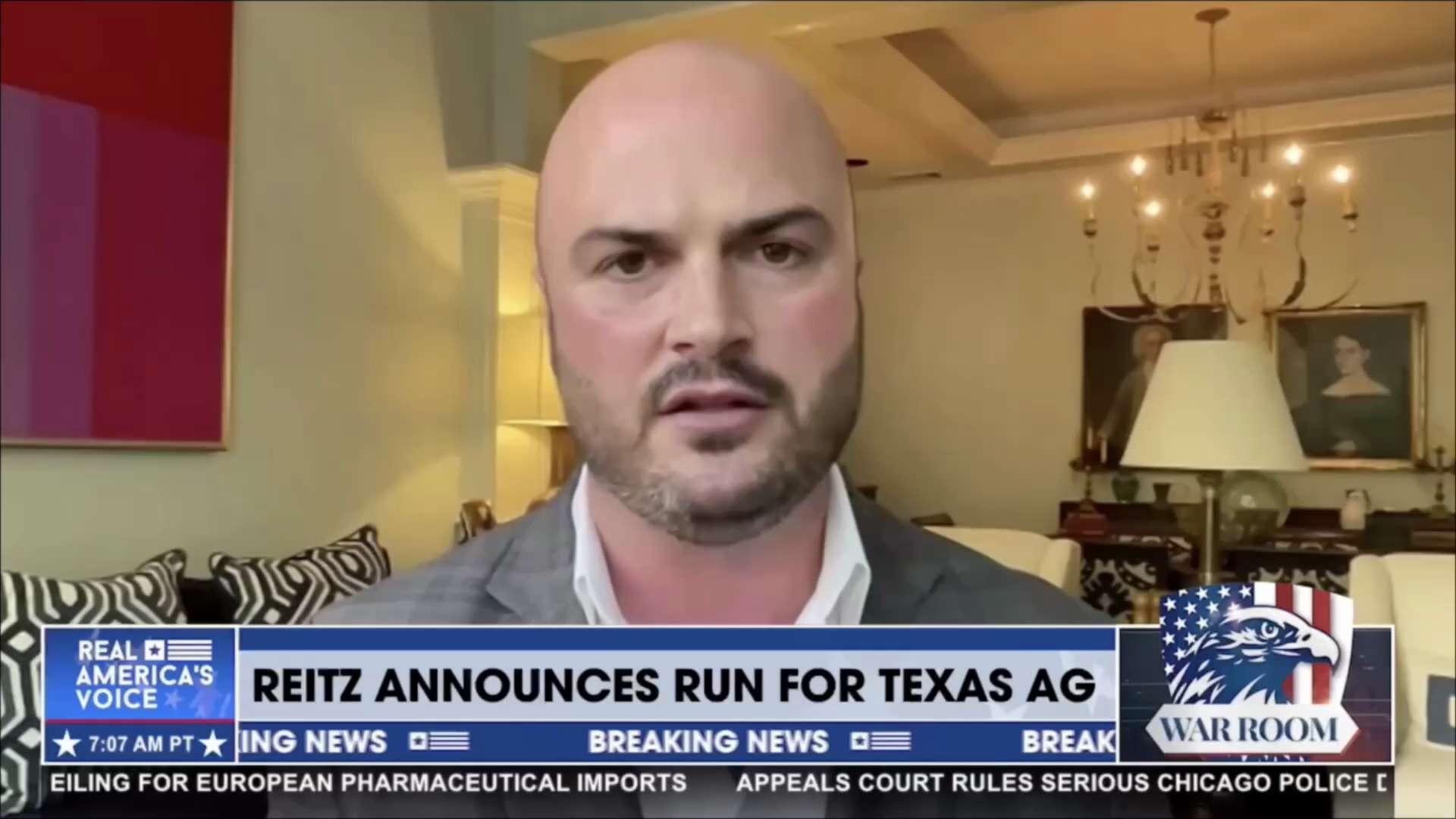 AARON REITZ: This isn’t about titles; it’s about troops. Texas AG means 600 attorneys. That seat mus...