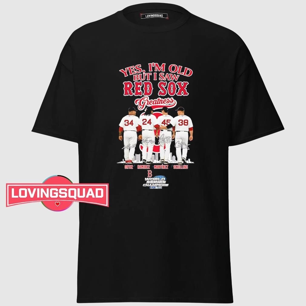 A Shirt That Feels Like a Home Run
I recently got my hands on the “Yes I’m Old but I Saw Boston Red ...