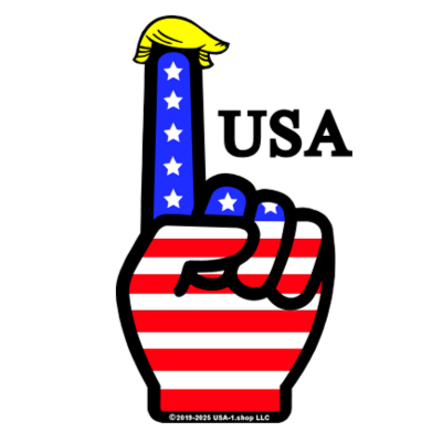 Freedom. Satire. Merch. God Bless the USA.