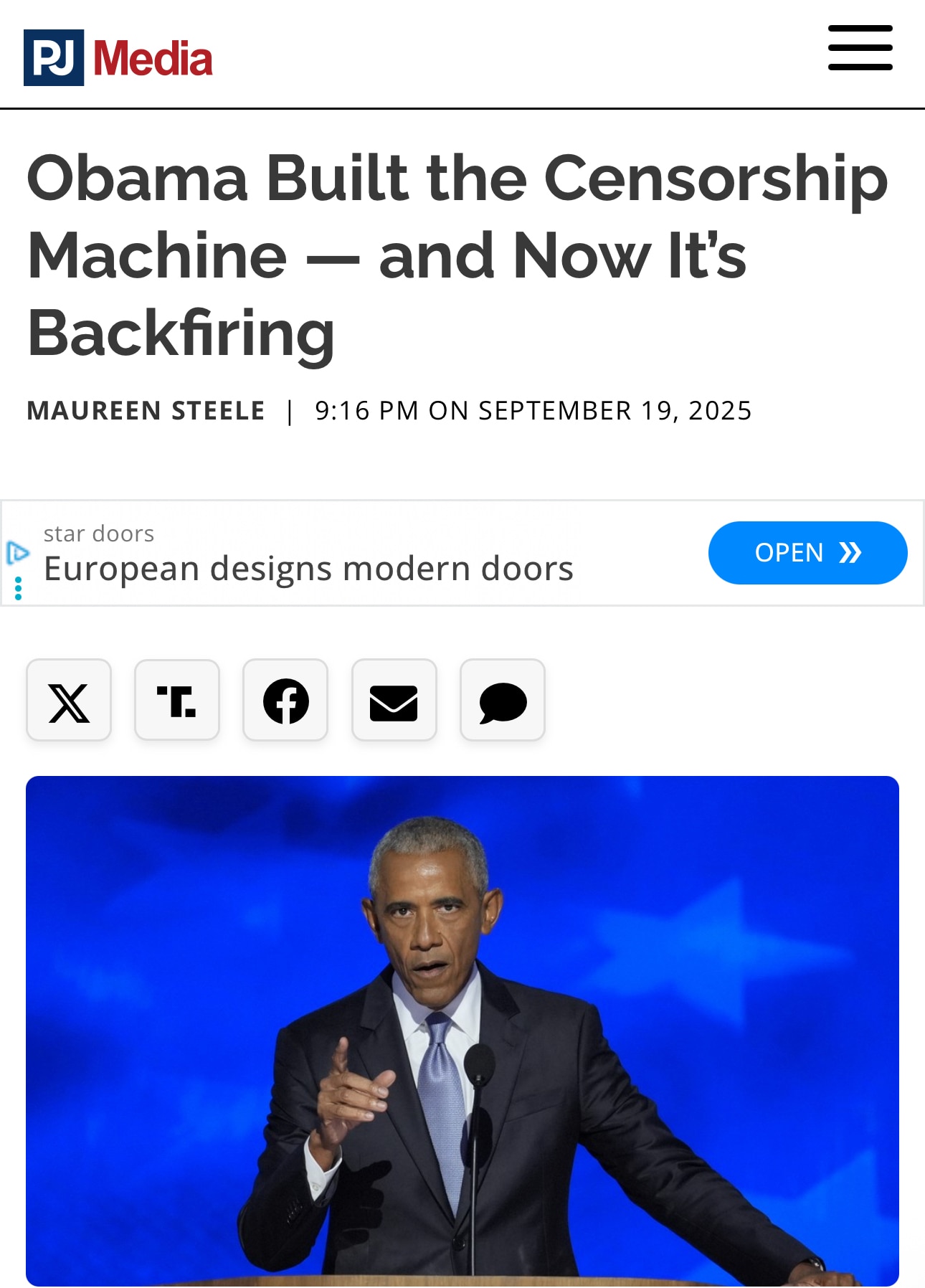 “Obama and his surrogates have no moral authority here. They censored to tilt elections, silenced po...
