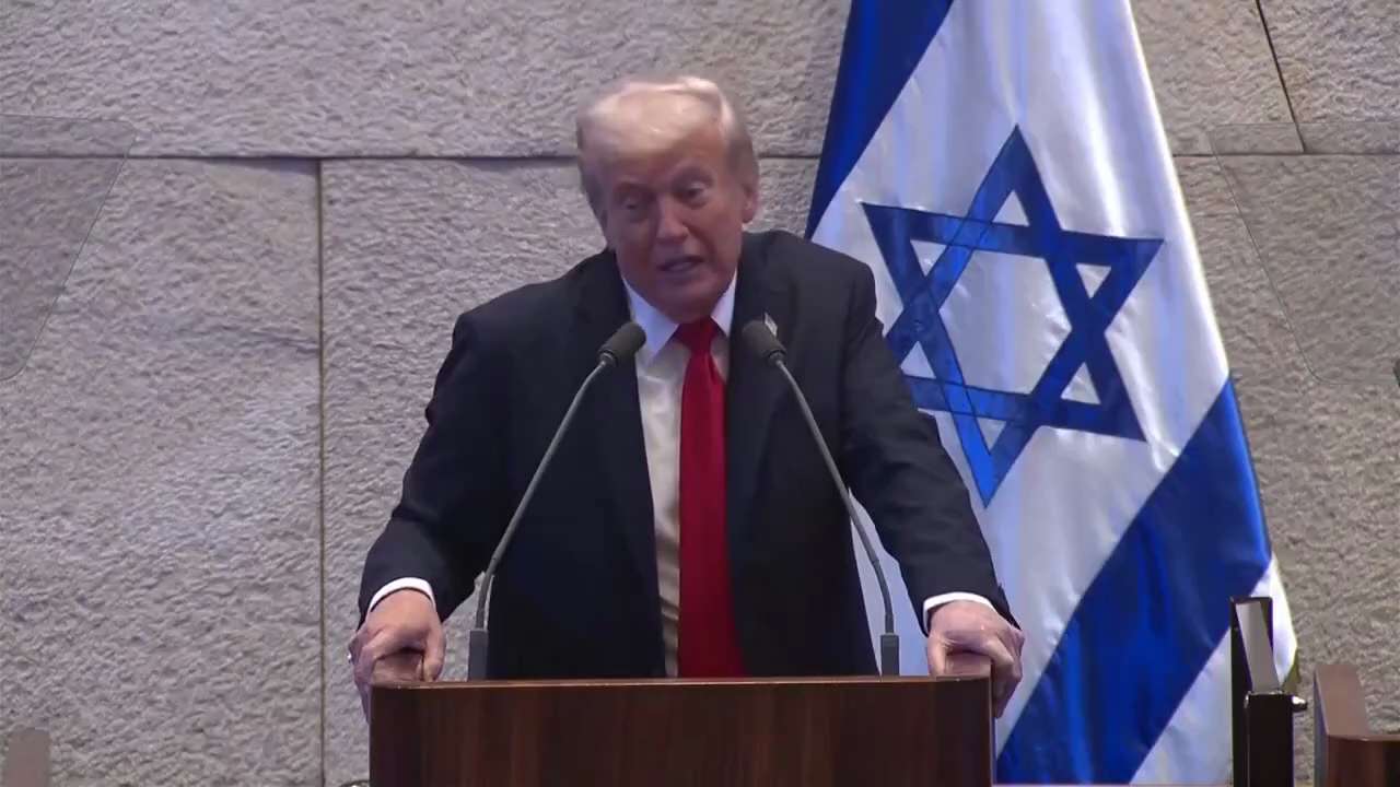 PRESIDENT TRUMP: "Instead of making weapons and missiles, the wealth of this region should flow to s...