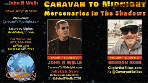 Mercenaries in the Shadows - John B Wells LIVE