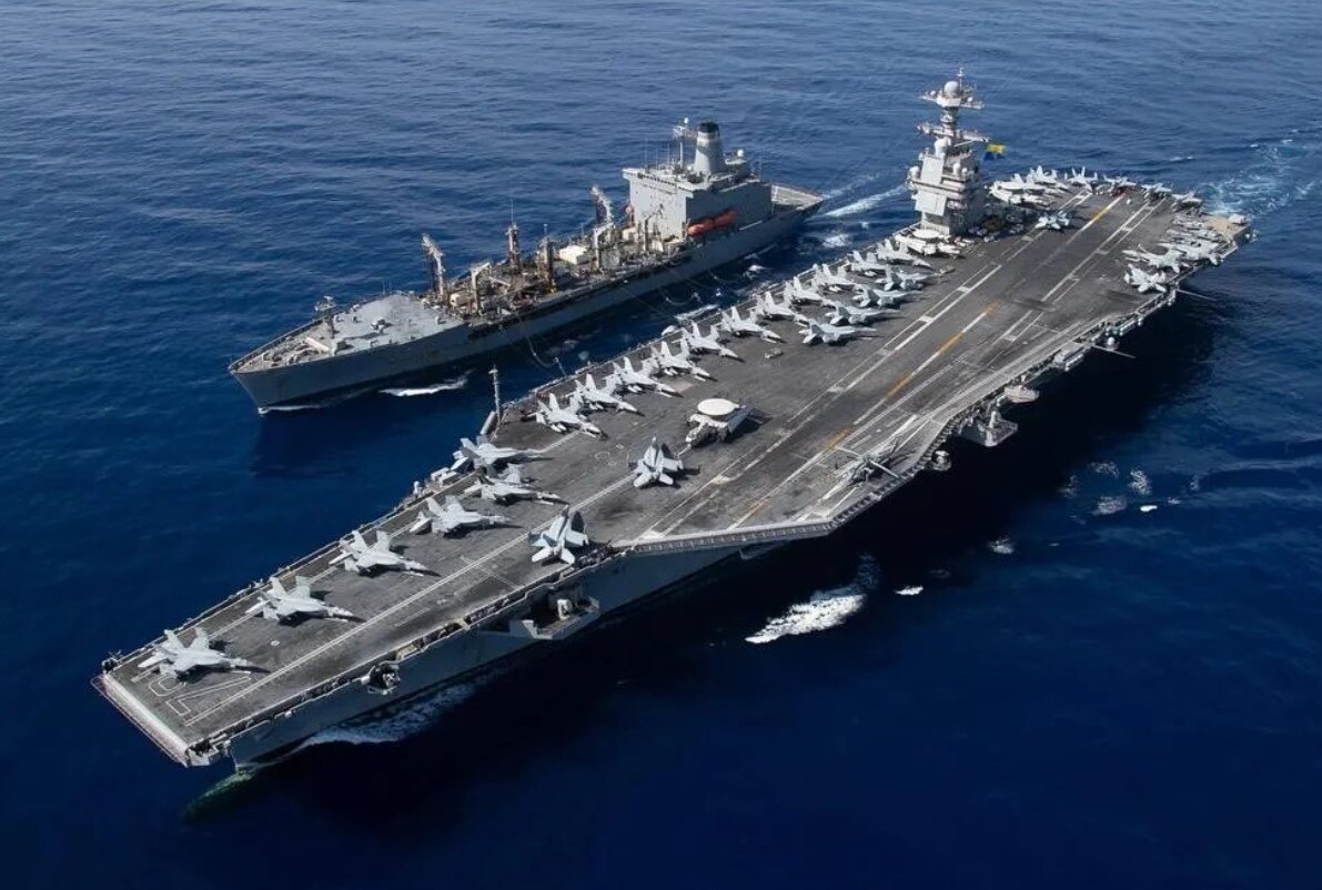 🚨突发消息：  

川普已下令派遣世界上最大的航空母舰——“杰拉尔德·R·福特”号（USS Gerald R. Ford）前往加勒比海，主要目的是打击毒品贩运，并与对委内瑞拉的强硬立场相关。

这艘...